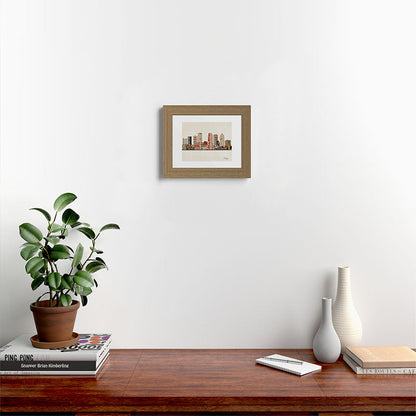 tampa skyline Framed Art Print Gallery Image 51