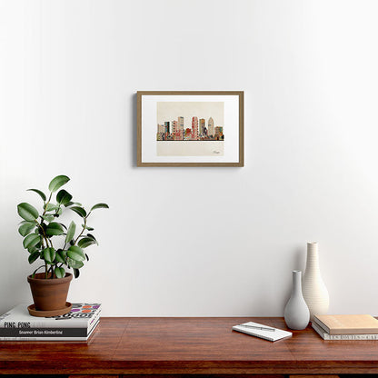 tampa skyline Framed Art Print Gallery Image 14