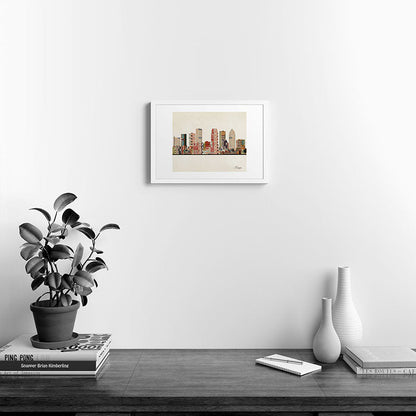 tampa skyline Framed Art Print Gallery Image 32