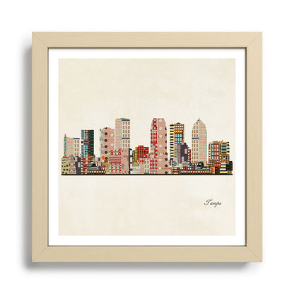 tampa skyline Framed Art Print Gallery Image 24