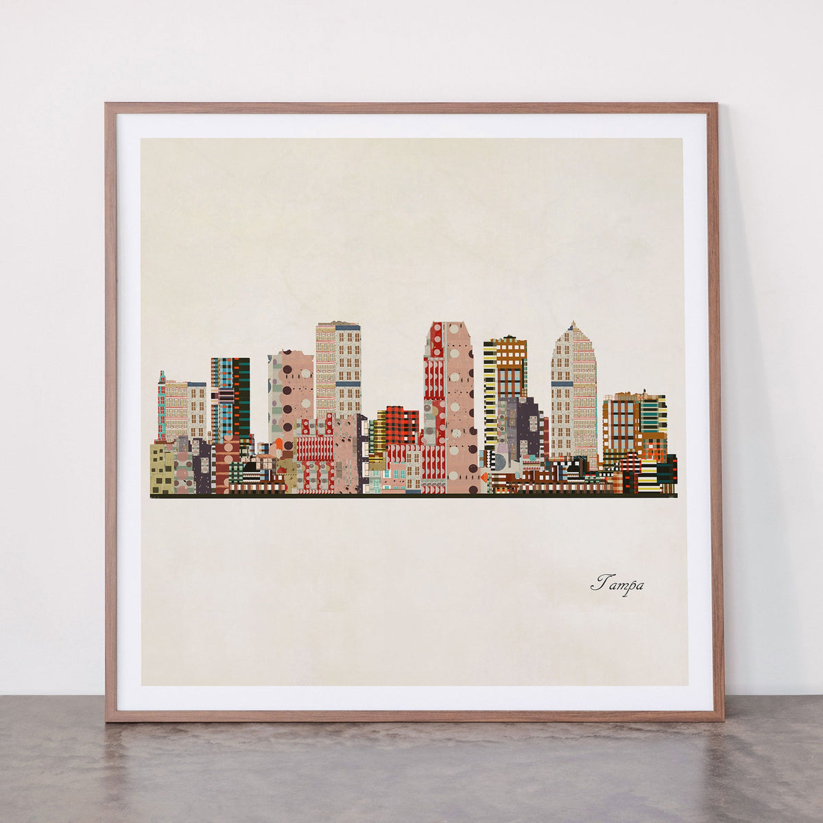 tampa skyline Framed Art Print Gallery Image 21