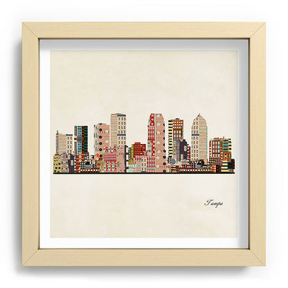 tampa skyline Framed Art Print Gallery Image 106