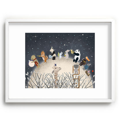 the moon song Framed Art Print Gallery Image 107