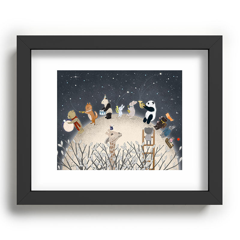 the moon song Framed Art Print Gallery Image 78