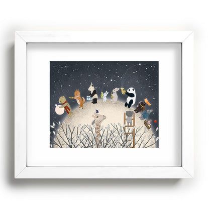 the moon song Framed Art Print Gallery Image 104