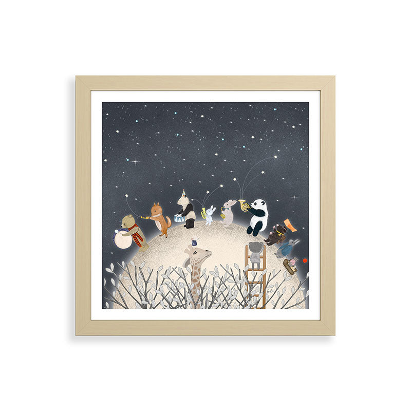 the moon song Framed Art Print Gallery Image 71