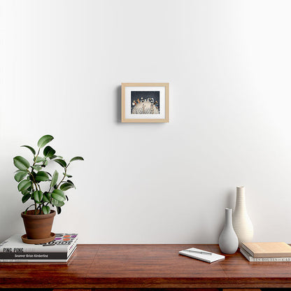the moon song Framed Art Print Gallery Image 20