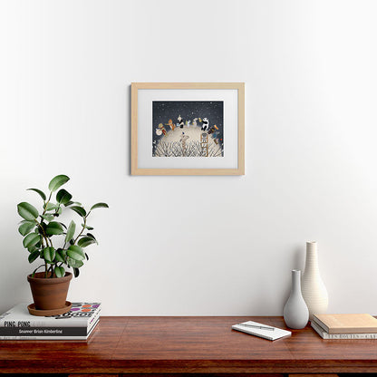 the moon song Framed Art Print Gallery Image 63