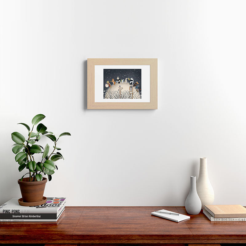 the moon song Framed Art Print Gallery Image 62