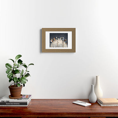 the moon song Framed Art Print Gallery Image 52