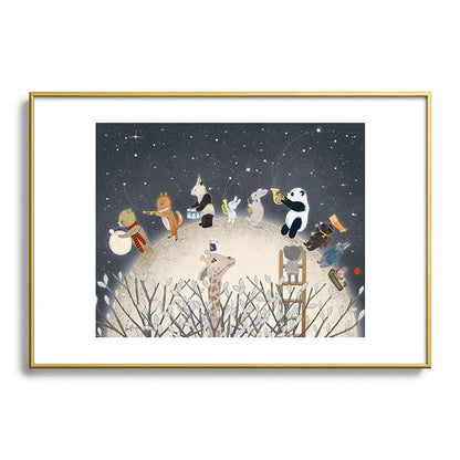 the moon song Framed Art Print Gallery Image 123