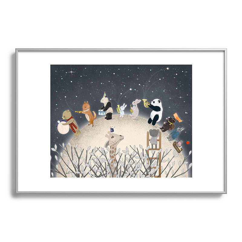 the moon song Framed Art Print Gallery Image 132