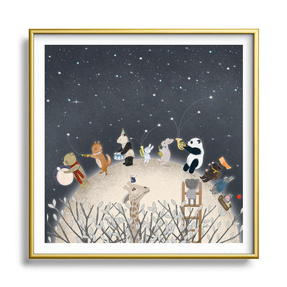 the moon song Framed Art Print Gallery Image 133