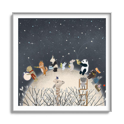 the moon song Framed Art Print Gallery Image 141