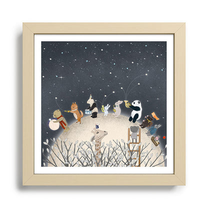 the moon song Framed Art Print Gallery Image 24
