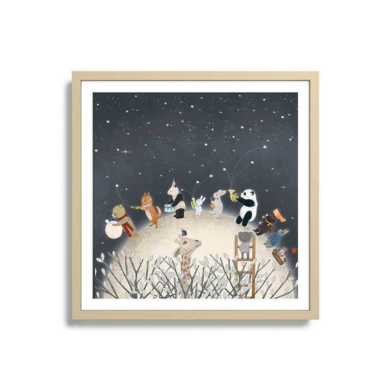 the moon song Framed Art Print Gallery Image 27