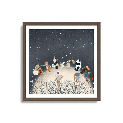 the moon song Framed Art Print Gallery Image 17