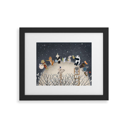 the moon song Framed Art Print Gallery Image 40