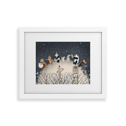 the moon song Framed Art Print Gallery Image 75
