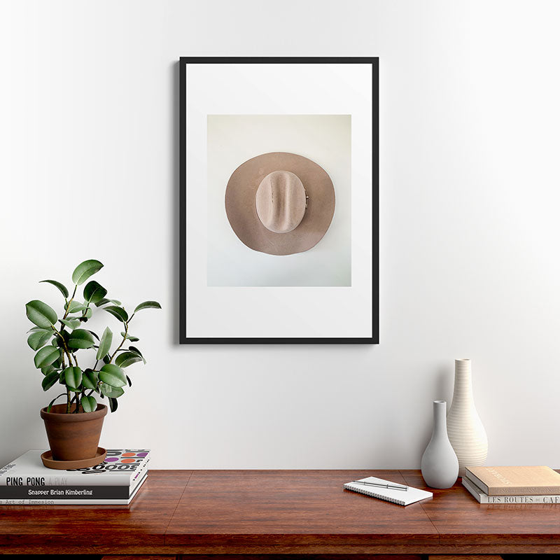 Cowboy Hat Wall Art Framed Art Print Gallery Image 6