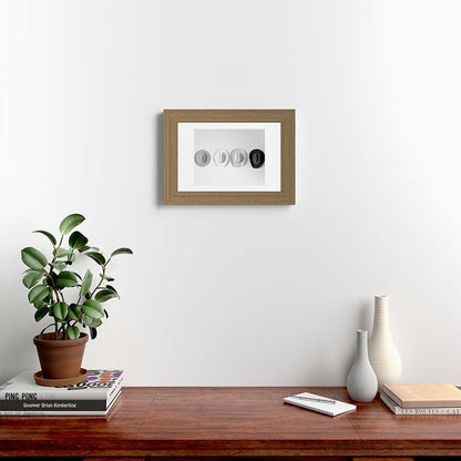 Cowboy Hat Wall - Black and White Framed Art Print Gallery Image 38