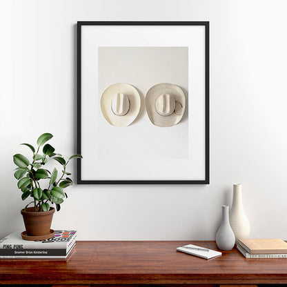 Cowboy Hat Wall Framed Art Print Gallery Image 7