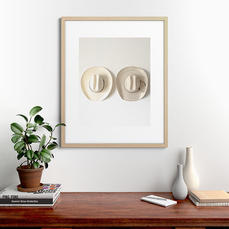 Cowboy Hat Wall Framed Art Print Gallery Image 49