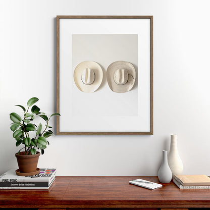 Cowboy Hat Wall Framed Art Print Gallery Image 14