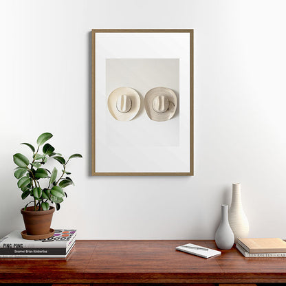 Cowboy Hat Wall Framed Art Print Gallery Image 13