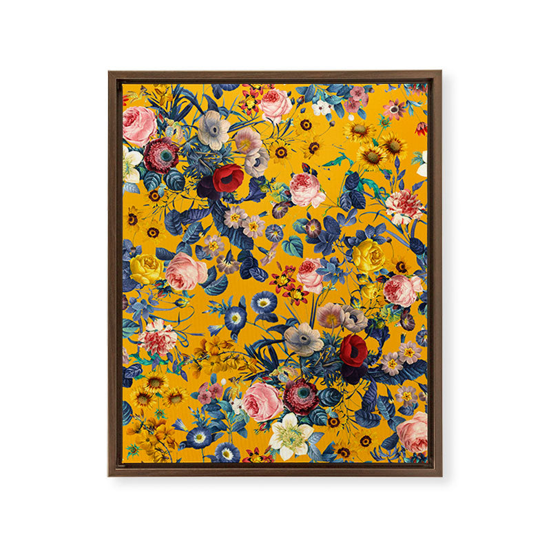 Summer Botanical Garden IX Framed Canvas Print Gallery Image 7