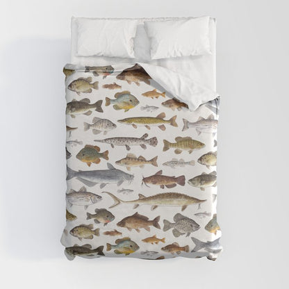 Southeast Freshwater Fish Duvet Cover Gallery Image 8