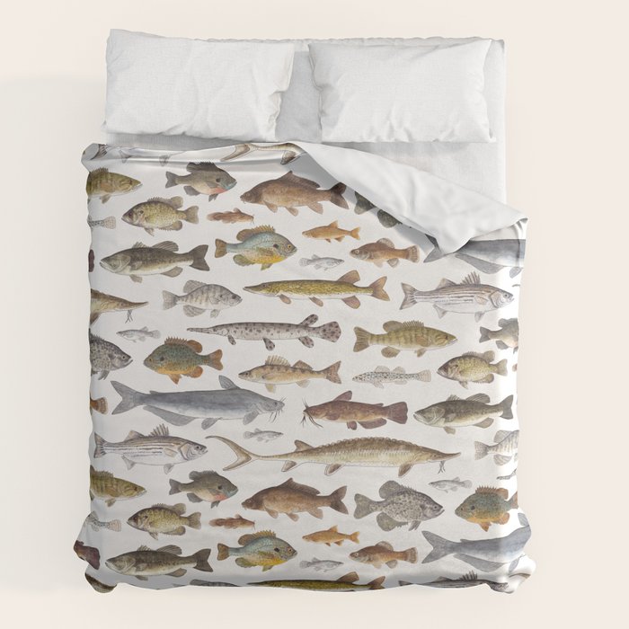 Southeast Freshwater Fish Duvet Cover Gallery Image 2