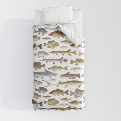 Southeast Freshwater Fish Duvet Cover Gallery Image 4