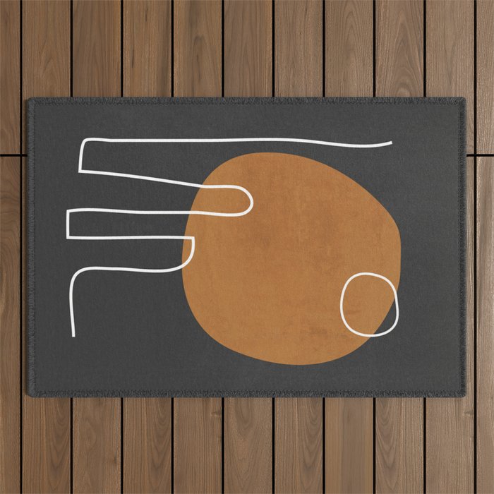 Abstract Art 40 Outdoor Rug Gallery Image 1