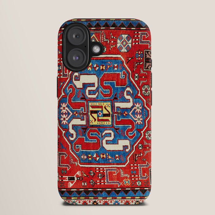 Chondzoresk Karabagh Caucasian Antique Carpet Print iPhone Case Gallery Image 9
