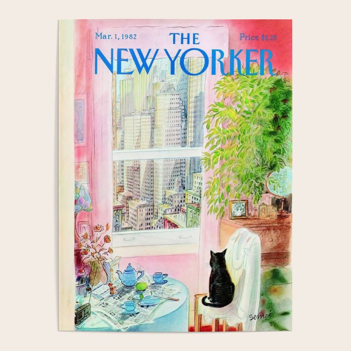 The New Yorker - Black Cat Poster Gallery Image 4