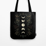 Moonlight Garden - Olive Green Tote Bag Gallery Image 1