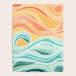 Sea and Sky Abstract Landscape Poster Gallery Image 1