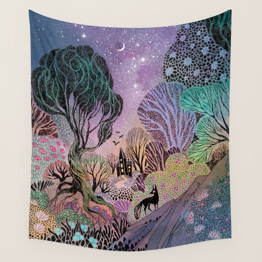 The Forgotten Garden Wall Tapestry Gallery Image 1