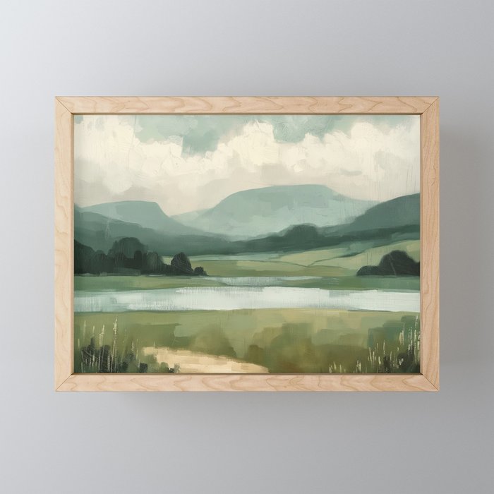 Country River Mini Art Print Gallery Image 1