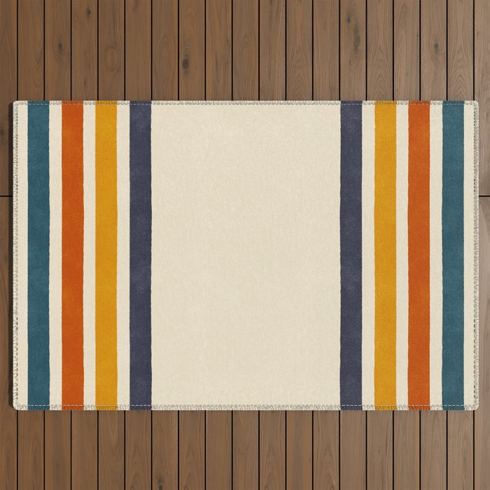 Blanket Stripe - classic Outdoor Rug Gallery Image 2