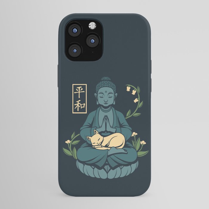 Cat Meditation Buddhism Buddha by Tobe Fonseca iPhone Case Gallery Image 43