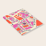 paris map pink Notebook Gallery Image 1