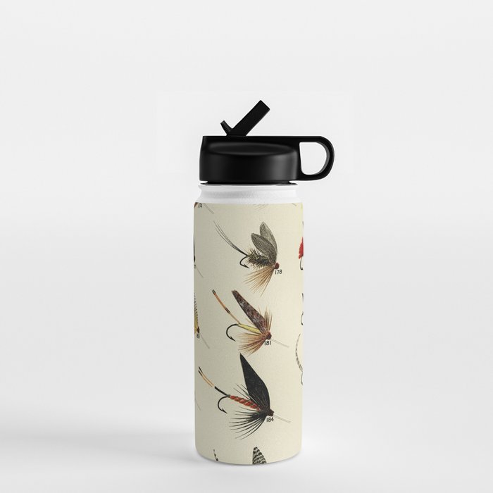 Trout Fly Fishing Water Bottle Gallery Image 1