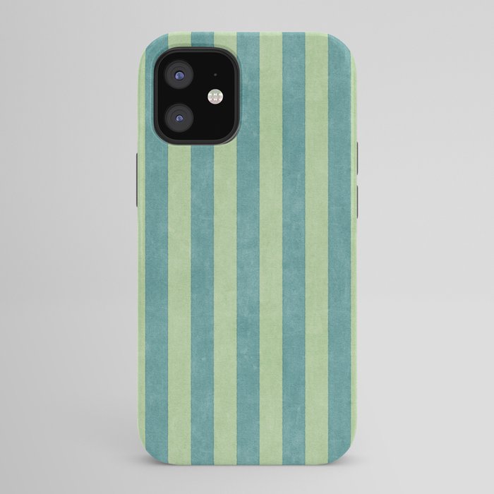 STRIPES - 005 - teal and green iPhone Case Gallery Image 42