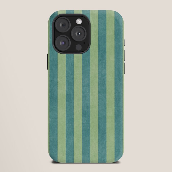 STRIPES - 005 - teal and green iPhone Case Gallery Image 12