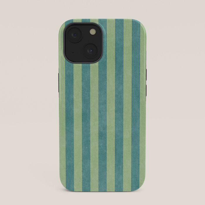 STRIPES - 005 - teal and green iPhone Case Gallery Image 33