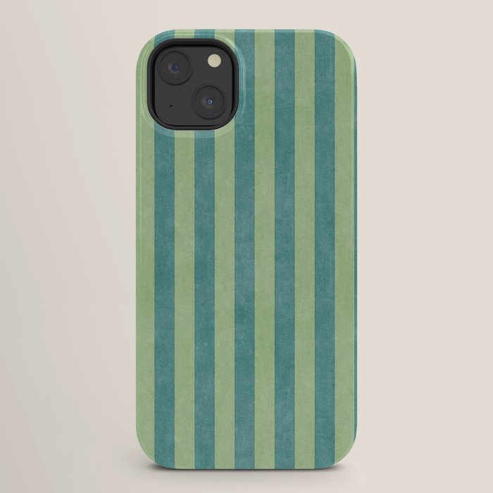 STRIPES - 005 - teal and green iPhone Case Gallery Image 26