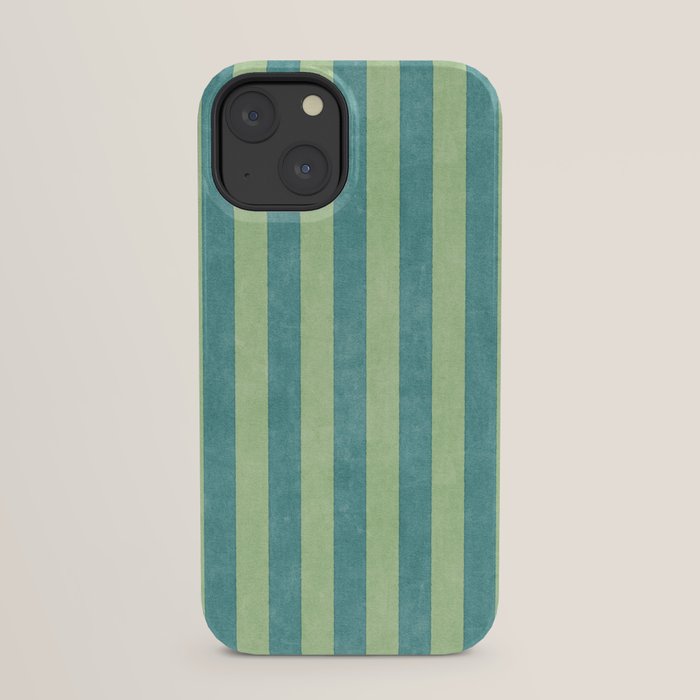 STRIPES - 005 - teal and green iPhone Case Gallery Image 29