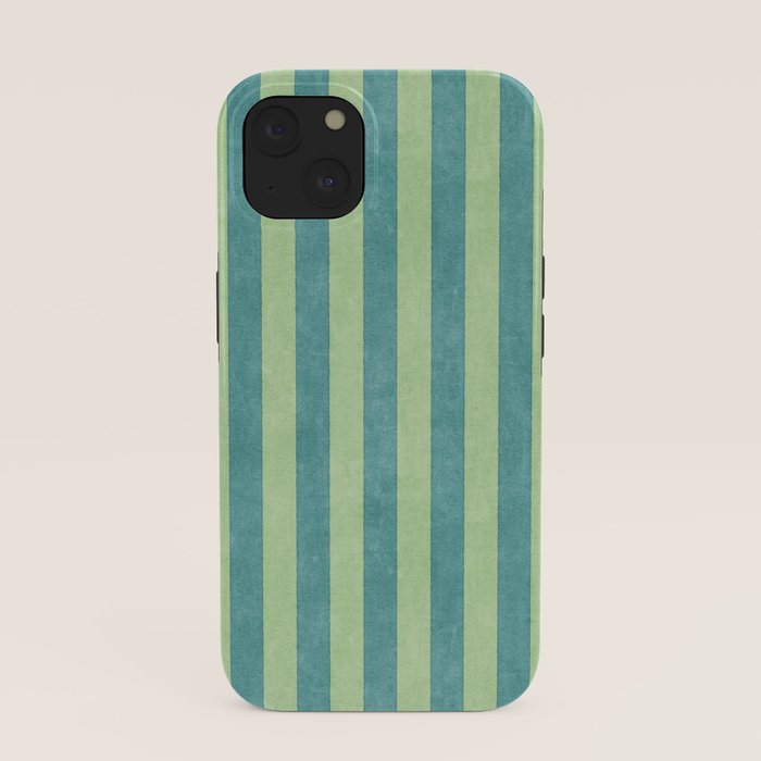 STRIPES - 005 - teal and green iPhone Case Gallery Image 37